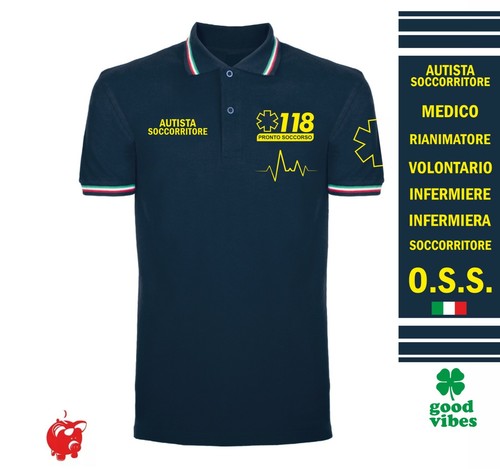 Poloshirt krankenwagen retter - krankenwagen,